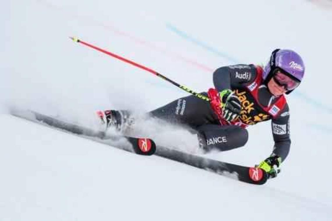 Tessa Worley wint reuzenslalom Maribor