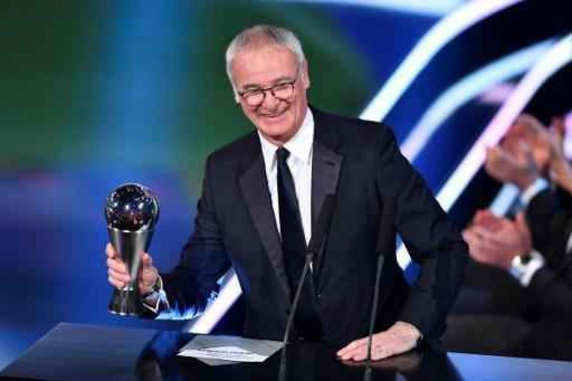 Claudio Ranieri verkozen tot Coach van het Jaar