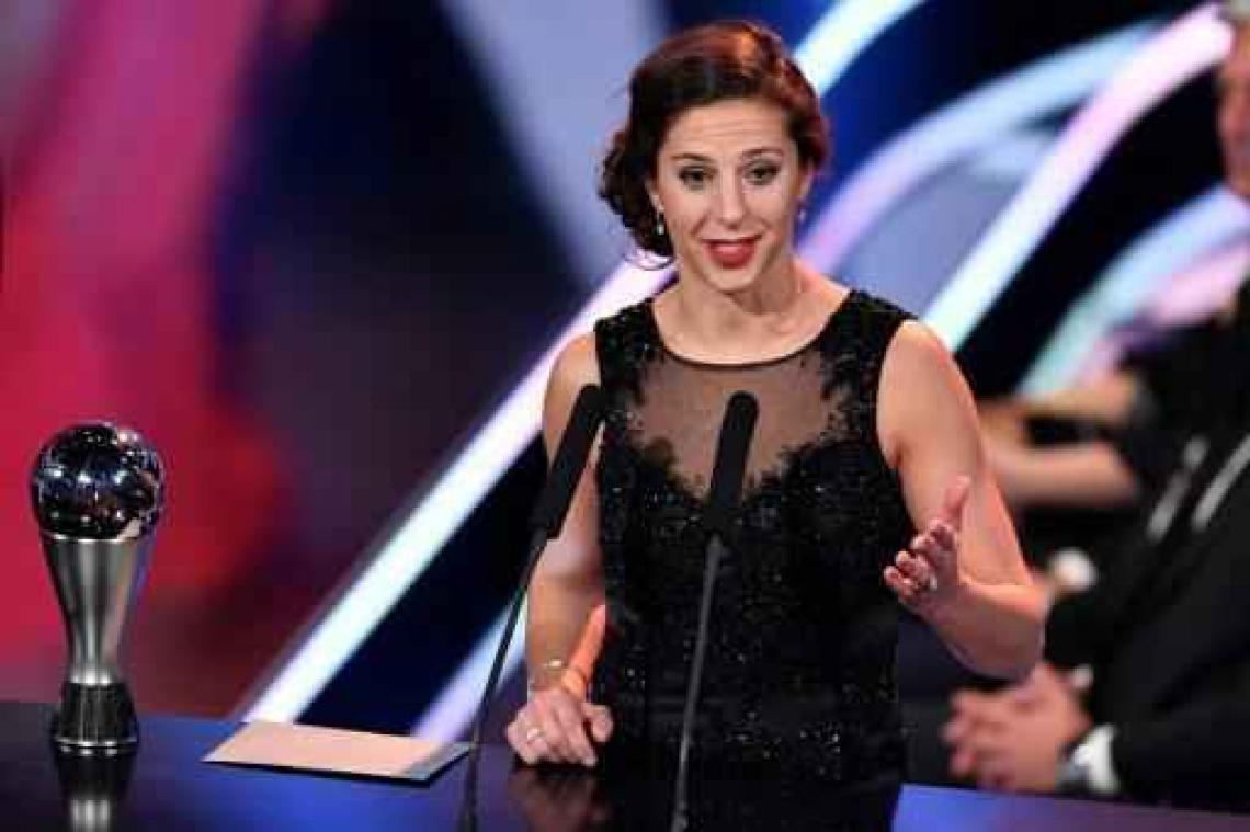 Amerikaanse Carli Lloyd volgt zichzelf op als Wereldvoetbalster van het Jaar