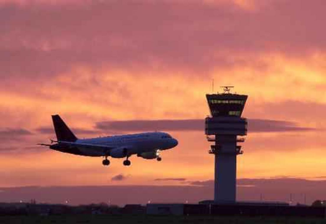 Geluidshinder Brussels Airport - Diegem werd vaakst overvlogen in 2016