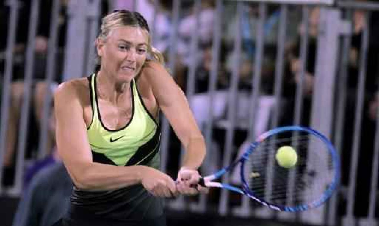 Maria Sharapova maakt op WTA-toernooi Stuttgart wederoptreden na dopingschorsing