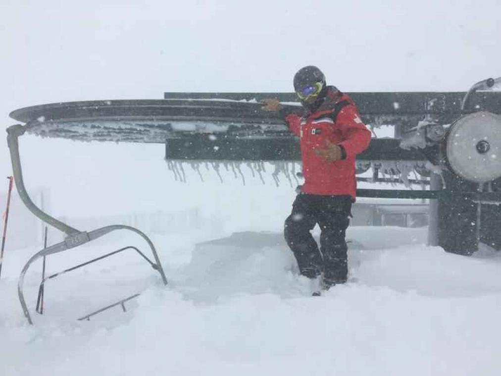 Amerikaanse skioorden moeten sluiten wegens teveel sneeuw