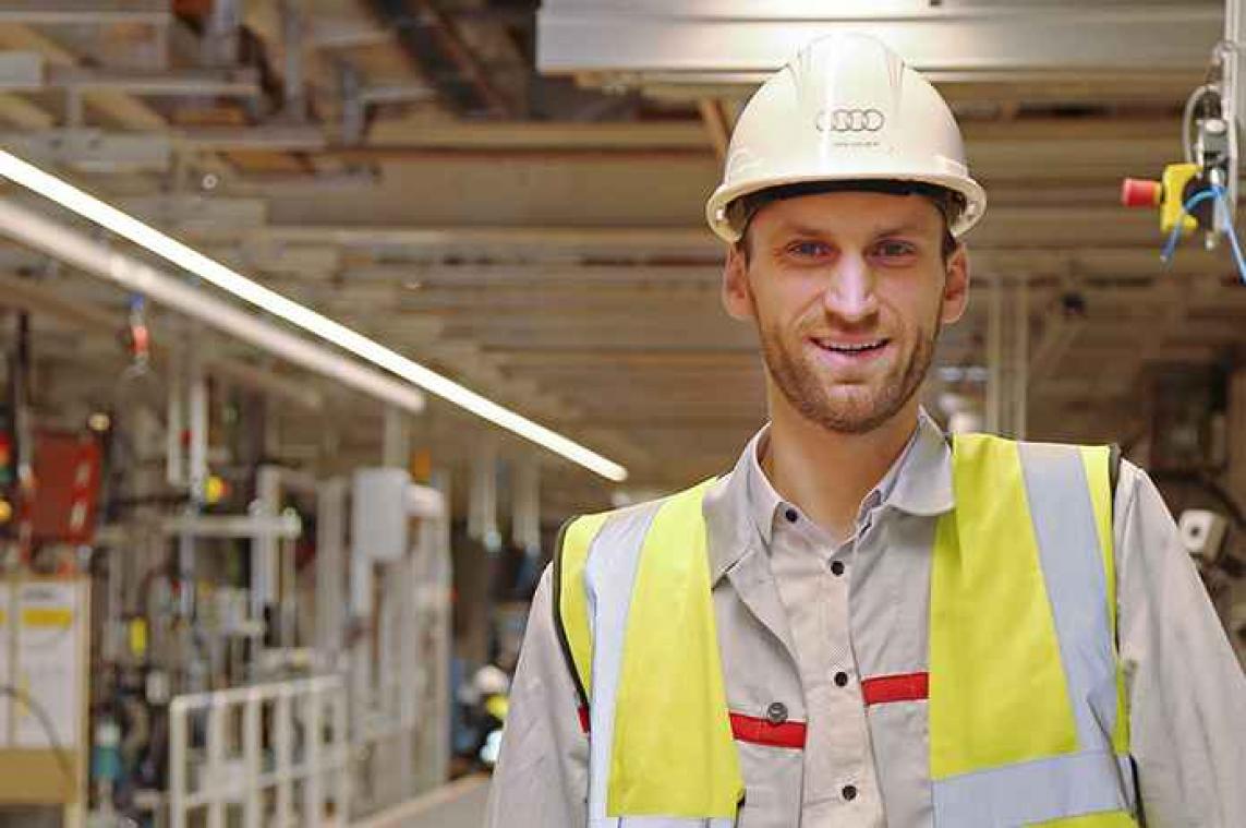 Werken bij Audi: «?Ik bereid onze montagehal voor op de productie van onze elektrische wagen?»