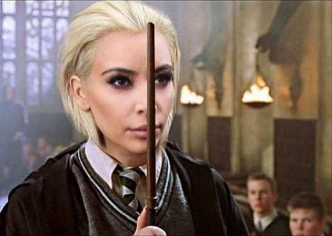 Harry Potter-acteur lacht met nieuw kapsel van Kim Kardashian