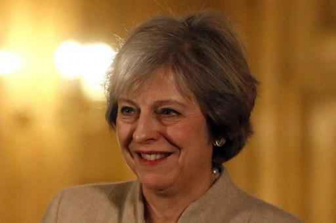 Theresa May bereid harde brexit te aanvaarden