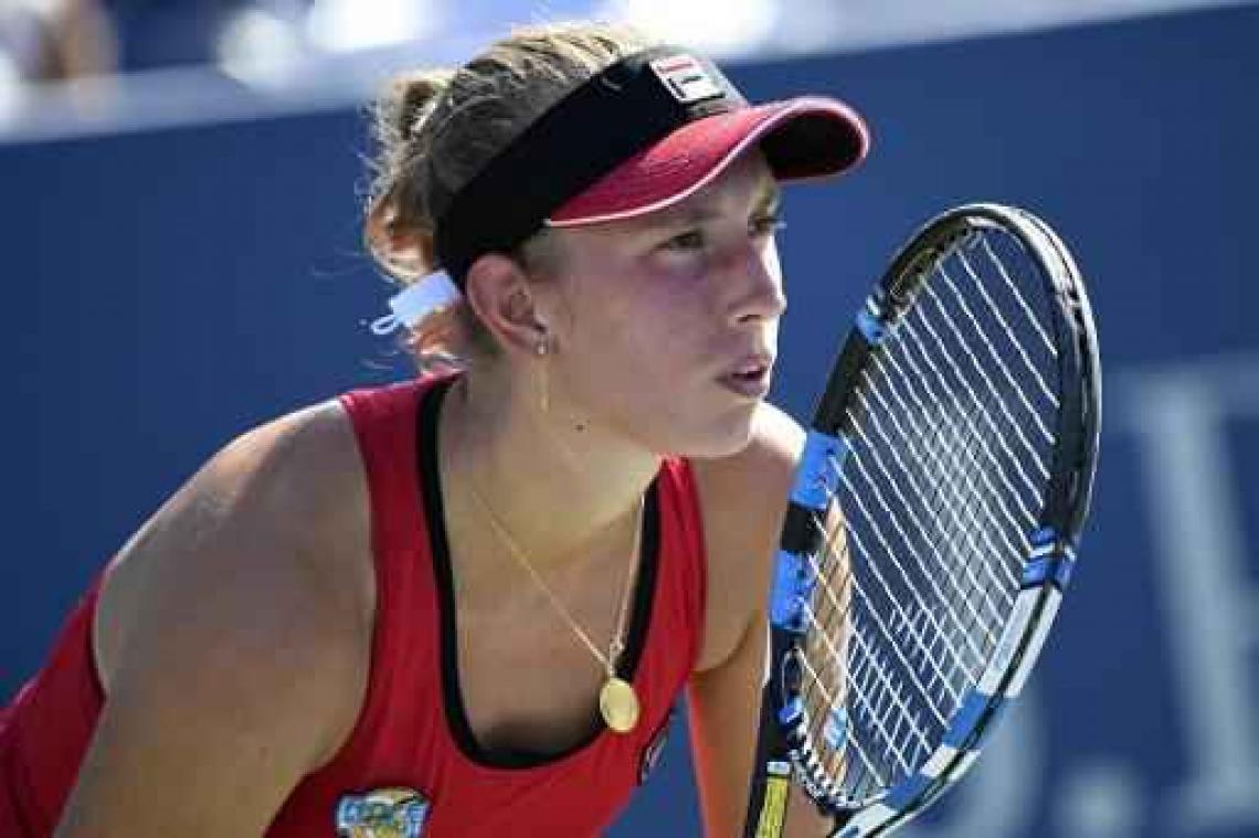 Elise Mertens komt in actie in dubbelspel