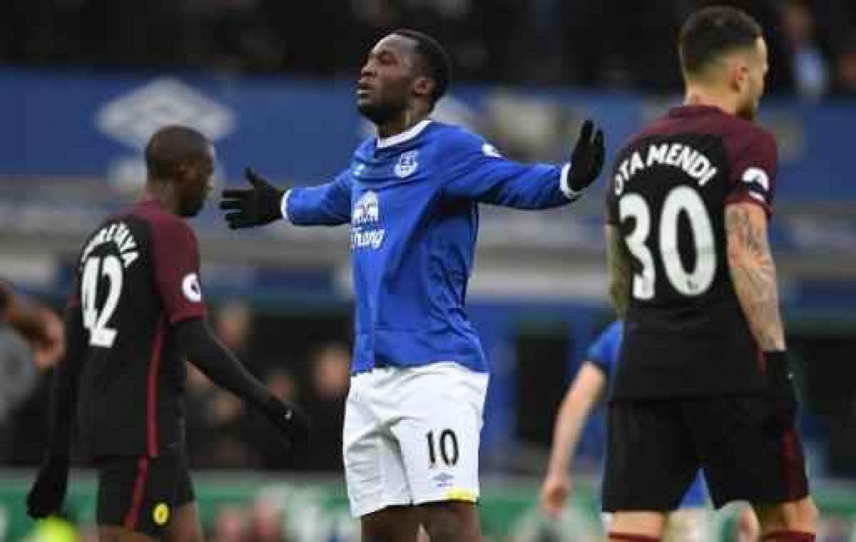 Lukaku en Mirallas sturen City puntenloos huiswaarts