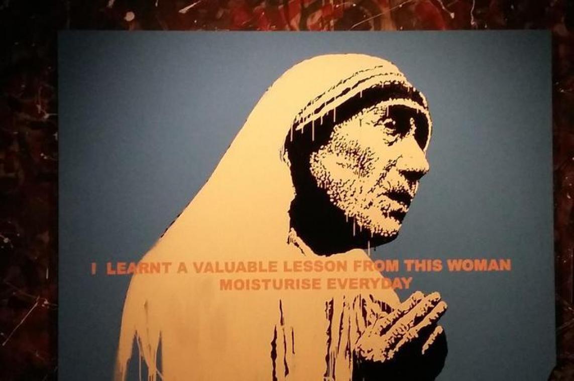 NV Banksy strijkt neer in Antwerpen