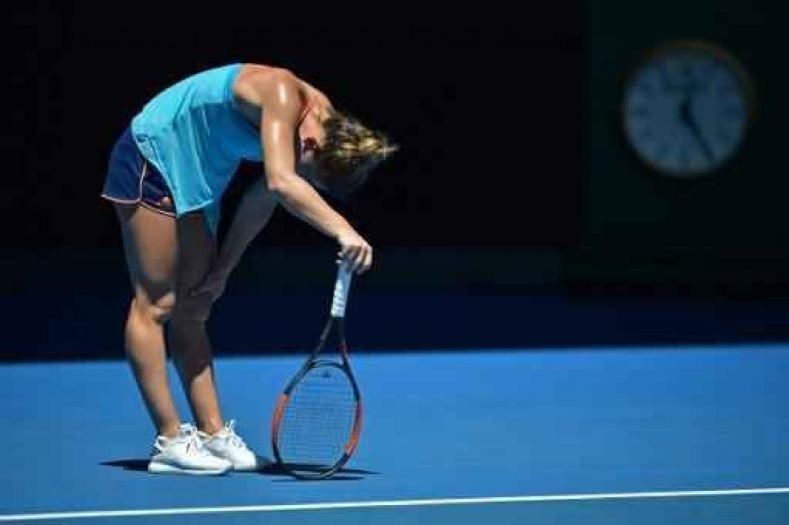 Vierde reekshoofd Halep moet meteen koffers pakken op Australian Open
