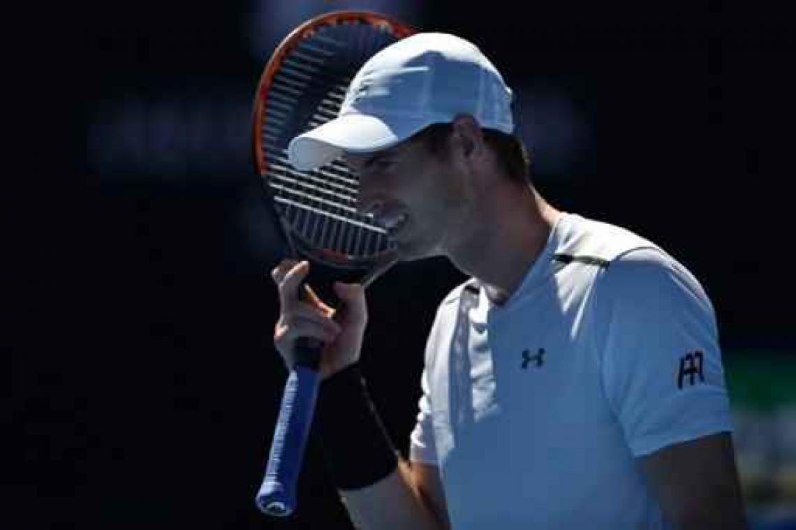 Topreekshoofd Andy Murray neemt eerste horde op Australian Open