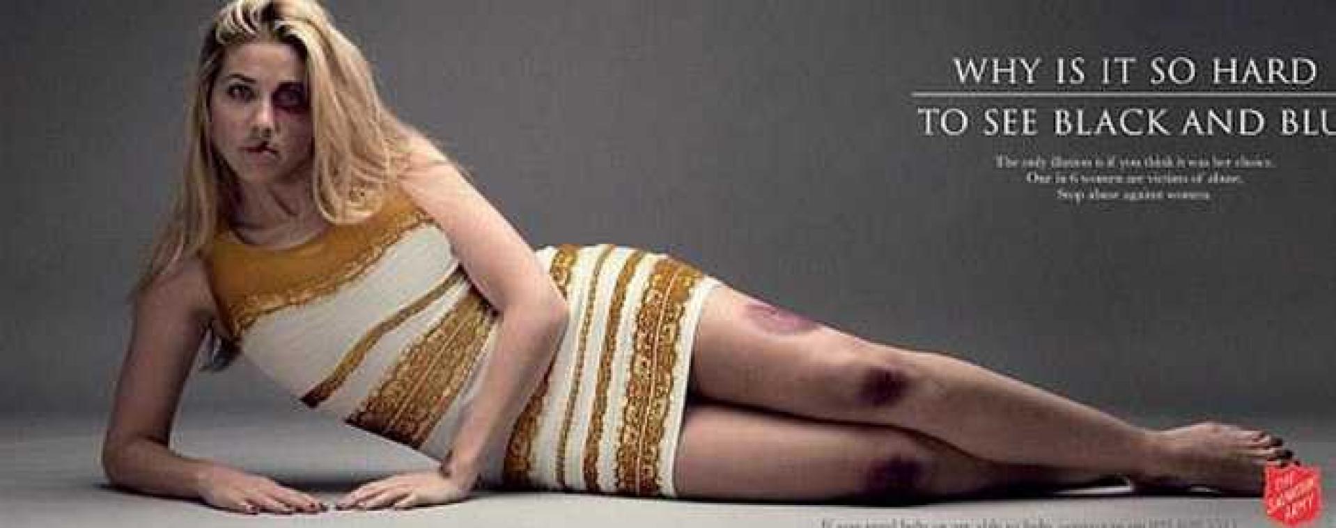 'The Dress' gebruikt in campagne rond vrouwenmishandeling 