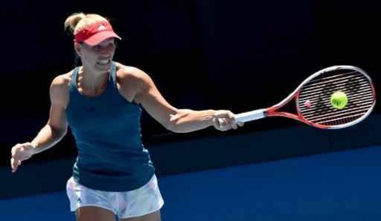 Kerber heeft driesetter nodig in eerste ronde van Australian Open