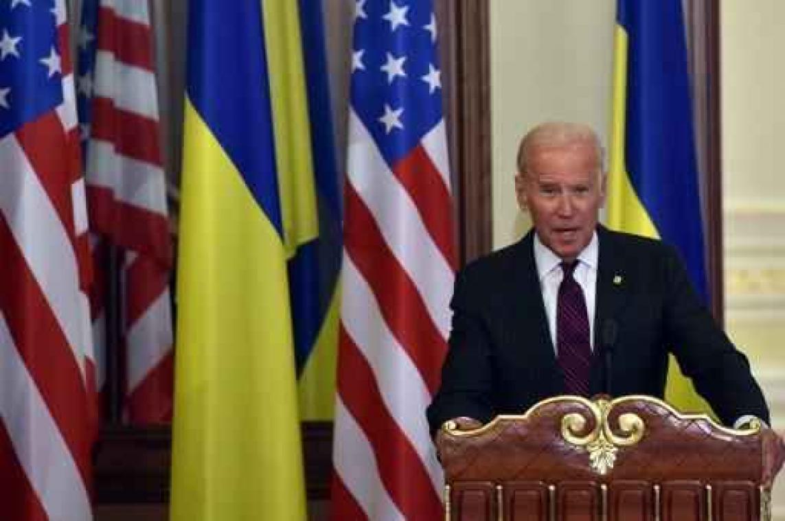 Biden opvallend scherp voor Rusland tijdens laatste officiële bezoek aan Oekraïne