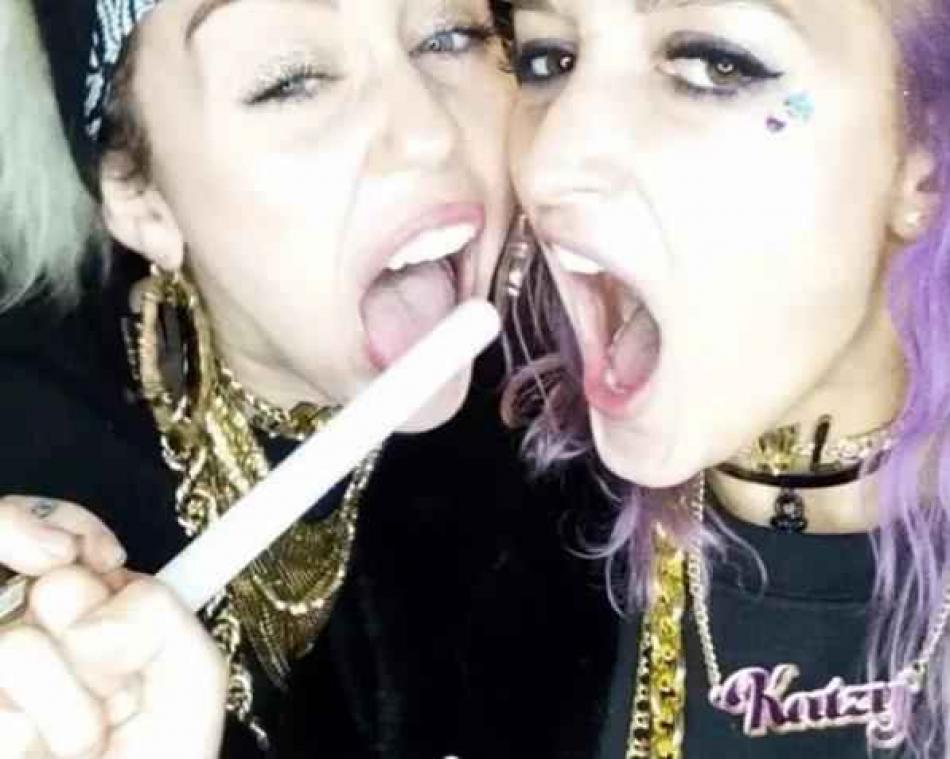 Miley Cyrus geeft wietfeestje voor jarig vriendje