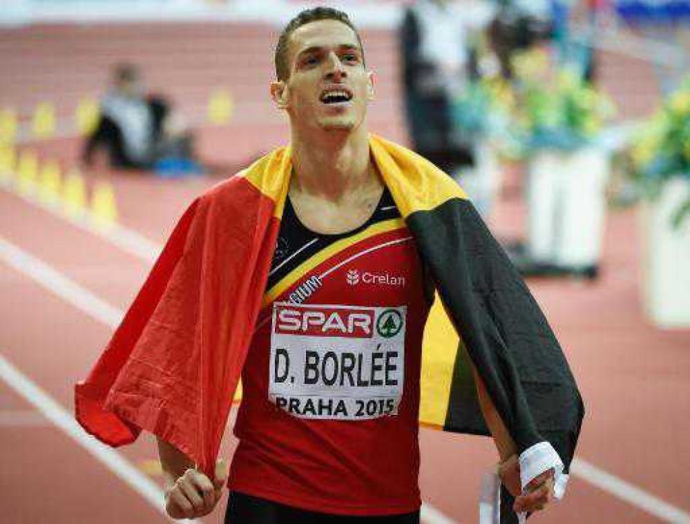 Dylan Borlée: "Op podium bijna tranen in mijn ogen"