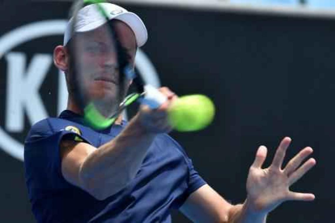 Australian Open - David Goffin klopt Opelka in vijf sets