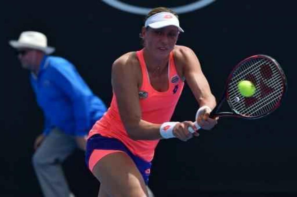 Australian Open - Yanina Wickmayer: "Dit is echt niet leuk"