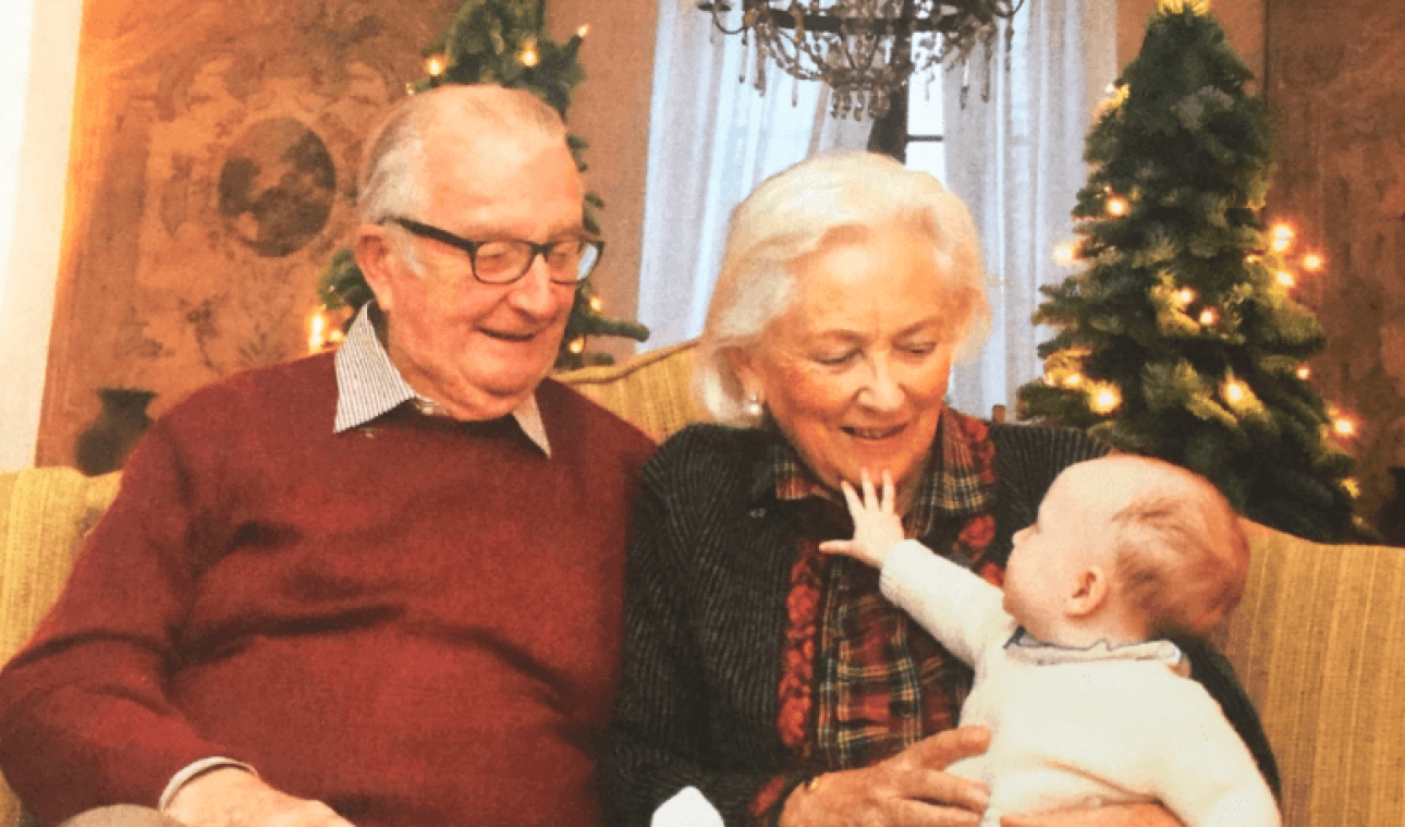 Albert en Paola sturen schattige kerstkaart naar vrienden