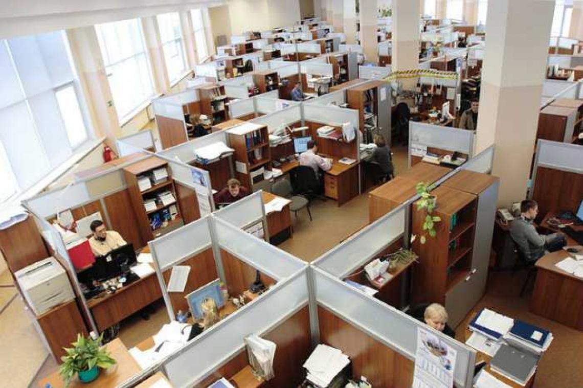 Nieuwe werkplek is efficiënt en productief maar wel voor de helft kleiner dan 3 jaar geleden