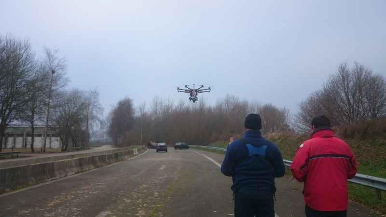 Drones moeten file na ongeval sneller oplossen