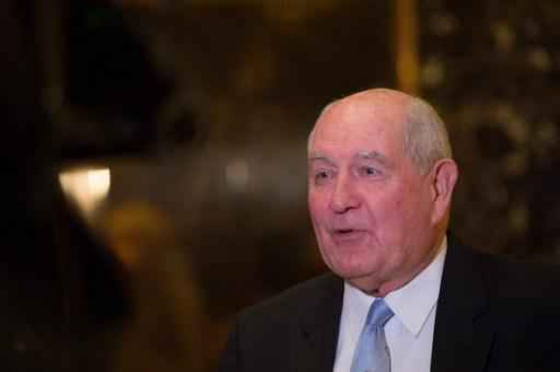 Trump president-elect - Sonny Perdue wordt Trumps minister van Landbouw