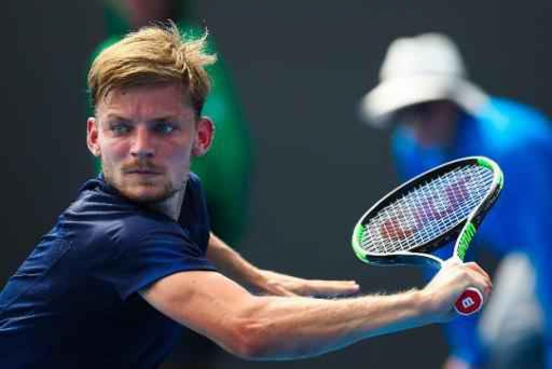 Goffin draait stilaan warm op Australian Open
