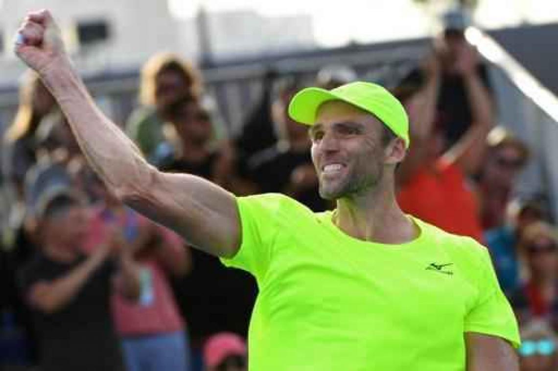 Ivo Karlovic: "Goffin loopt als een konijn"