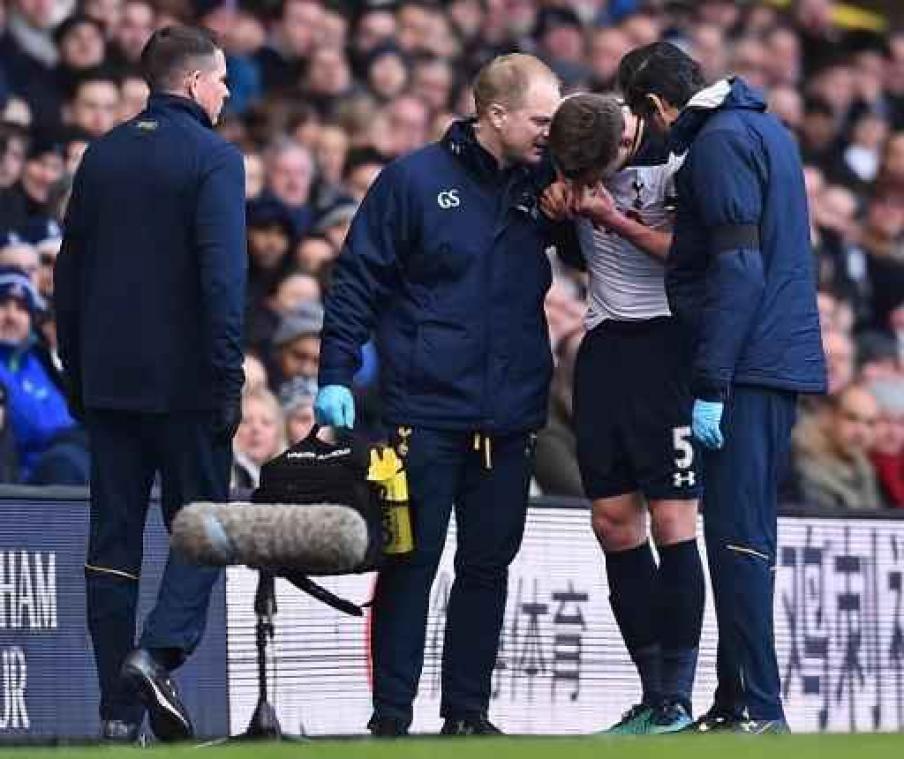 Blessure Jan Vertonghen valt mee: zes weken buiten strijd