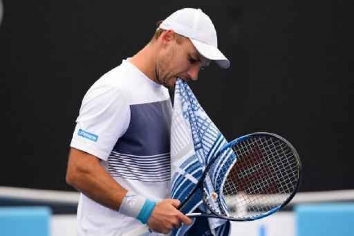 Steve Darcis uitgeschakeld in derde ronde Australian Open