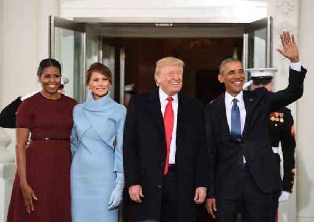 Eedaflegging Trump - Volgende halte: de Obama's