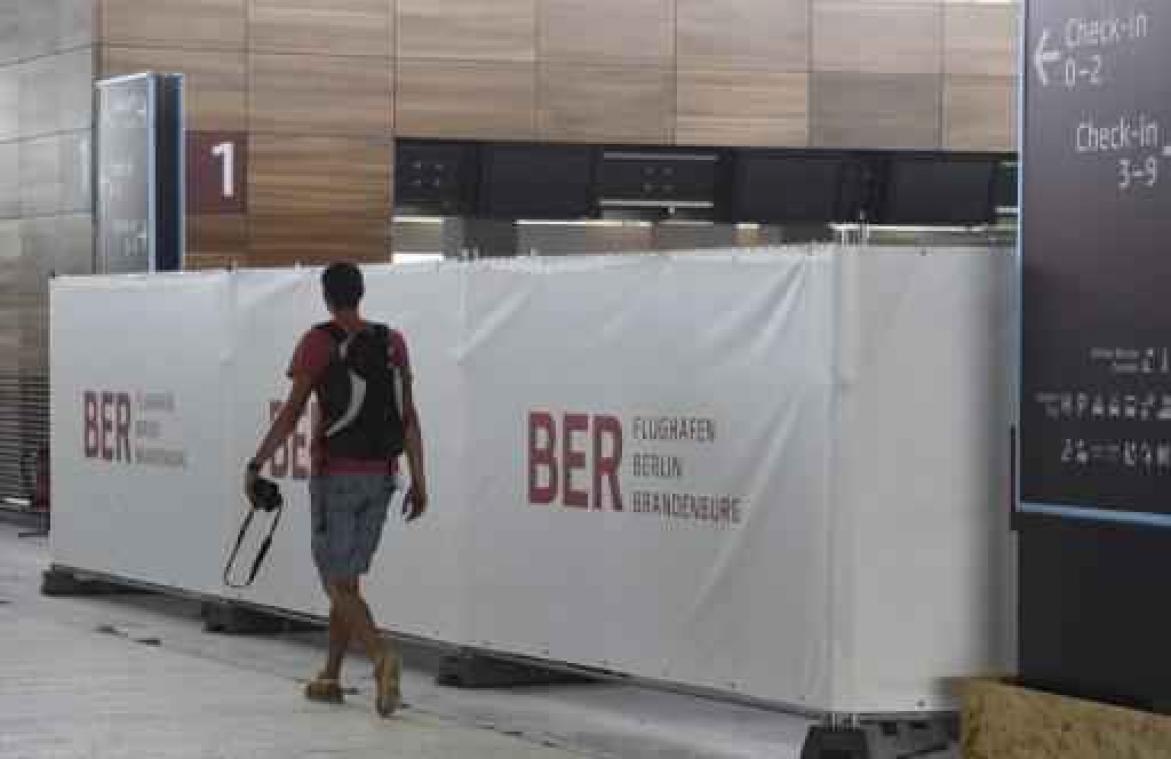 Opening nieuwe luchthaven van Berlijn alweer uitgesteld