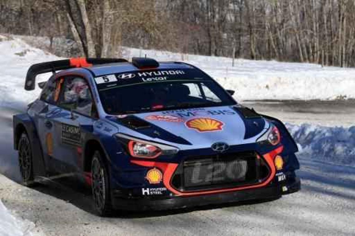 Rally van Monte Carlo - Thierry Neuville "enorm ontgoocheld" na gemiste kans