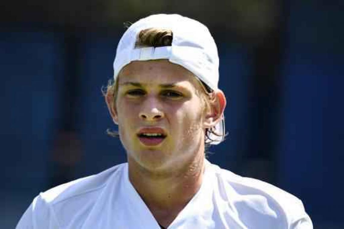 Australian Open - Zizou Bergs geklopt bij de junioren
