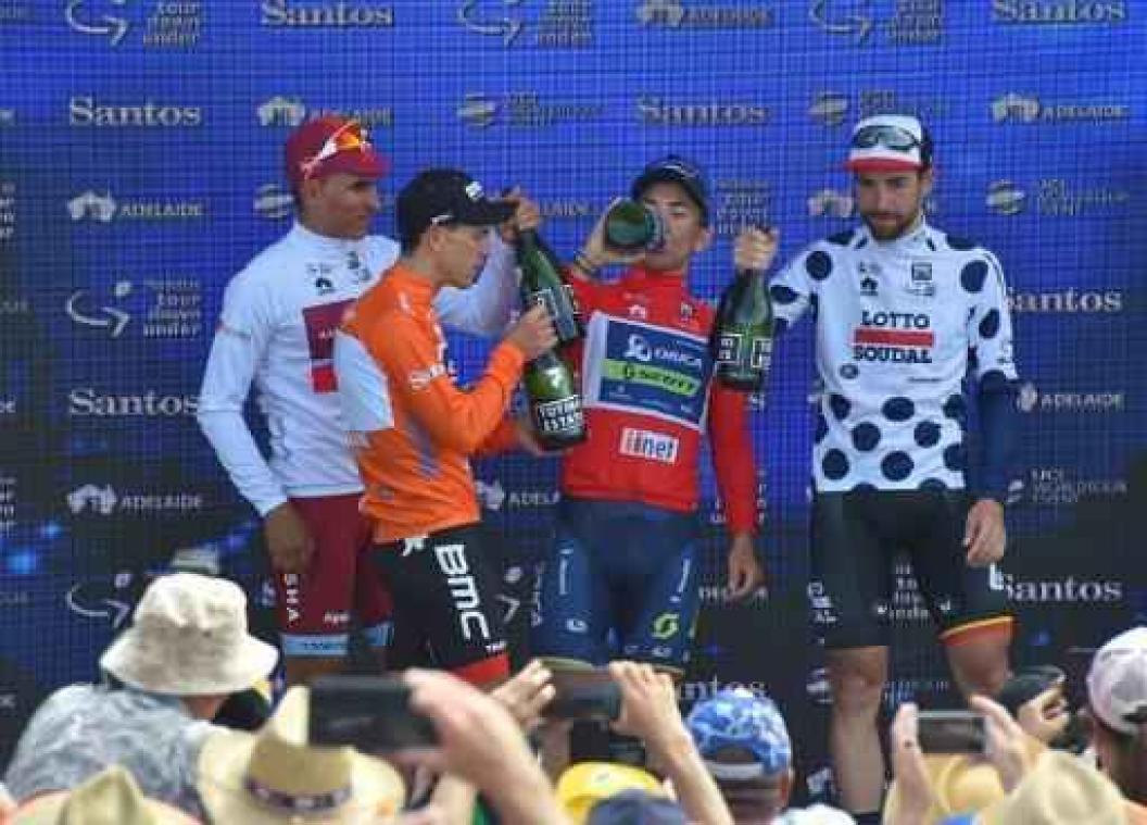 Tour Down Under - Caleb Ewan wint laatste etappe, Richie Porte eindwinnaar