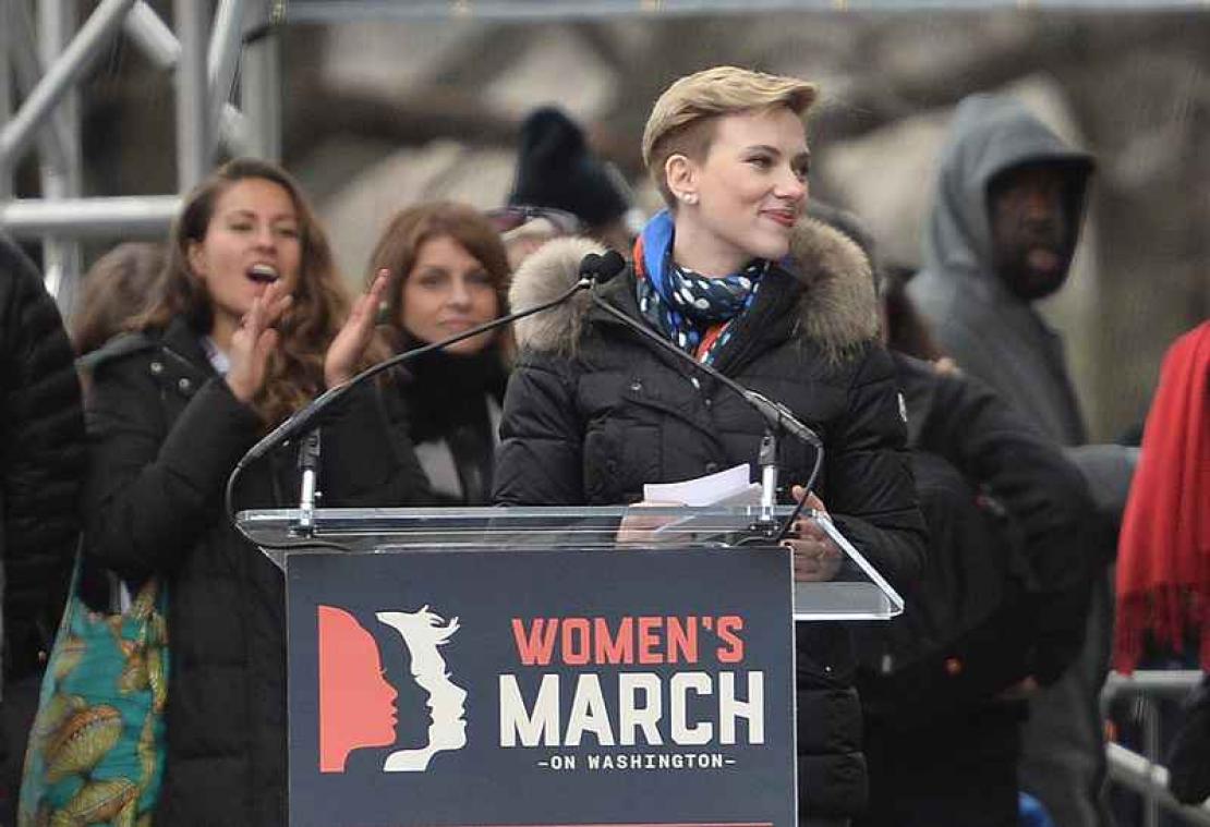 Deze sterren liepen mee in Women's March