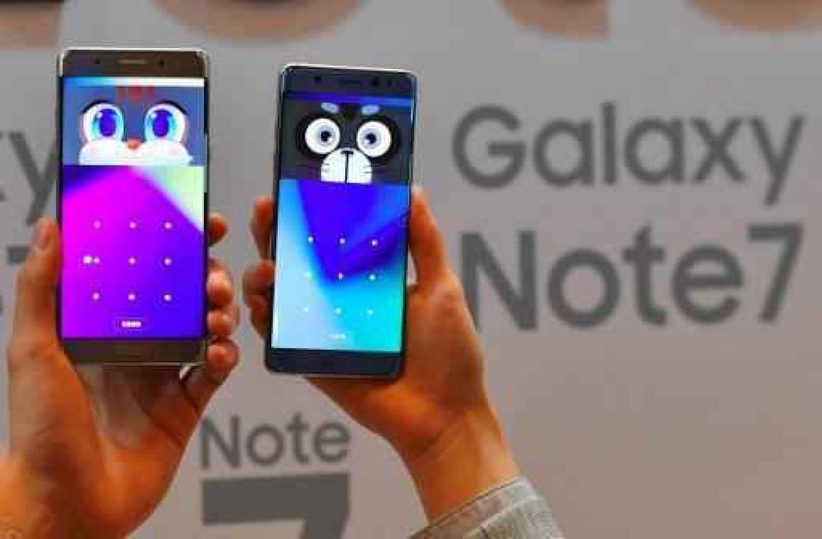 Samsung heeft oorzaak "explosieve" Note7 gevonden: de batterij