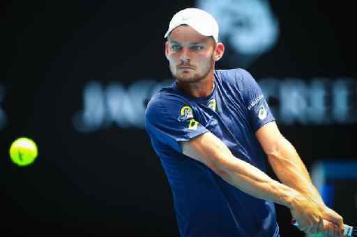 David Goffin zit voor het eerst in kwartfinales Australian Open