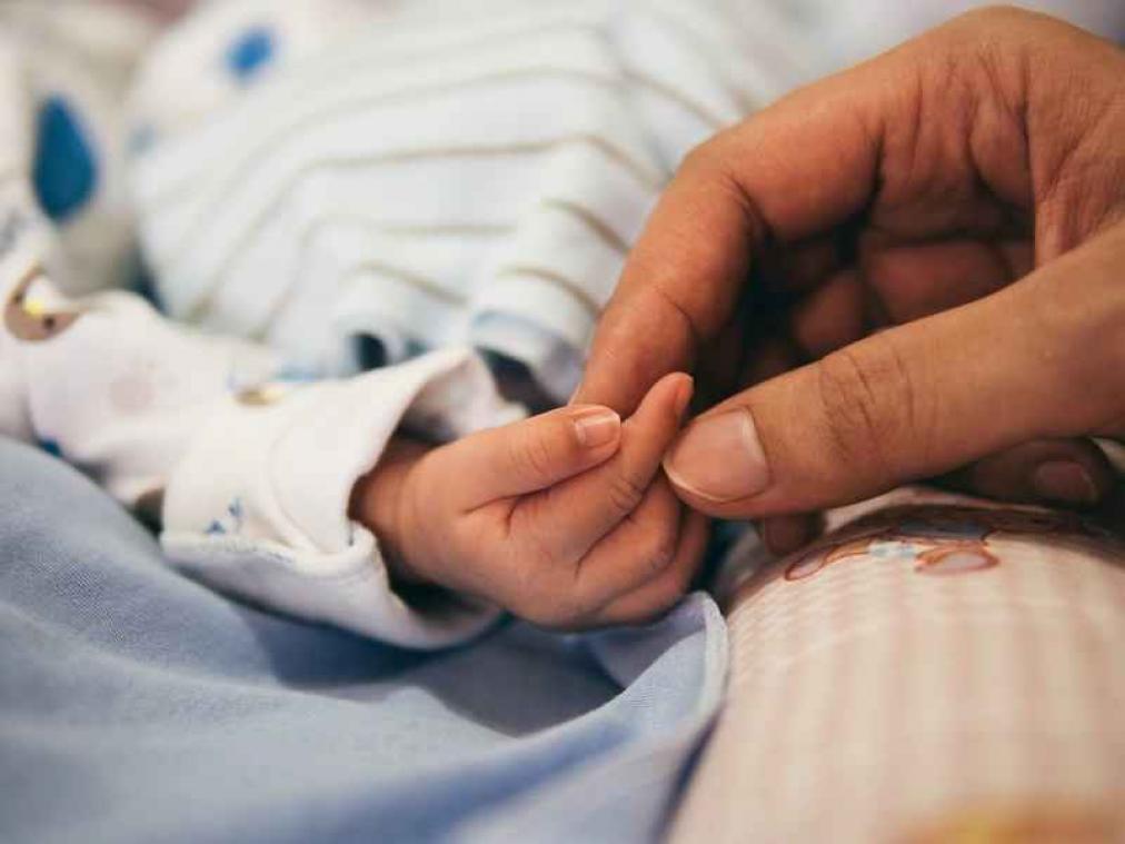 Baby met vier benen geboren
