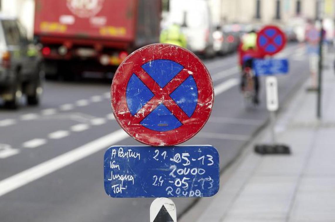 Antwerpen test slimme' parkeerverbodsborden