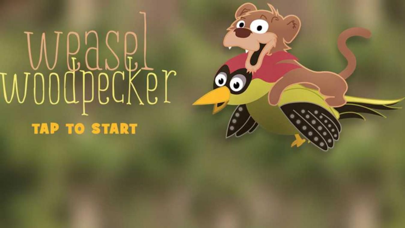 Je kan nu zelf als wezel op de rug van een specht vliegen in gratis game