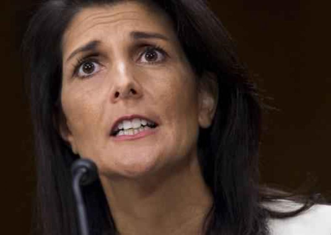 Senaat bevestigt nominatie Nikki Haley als Amerikaanse VN-ambassadeur