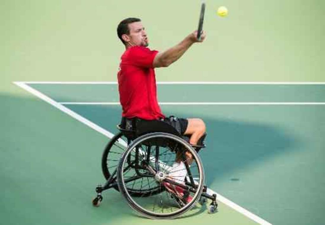 Rolstoeltennisser Joachim Gérard wipt nummer 1 op Australian Open