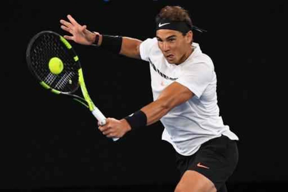 Rafael Nadal staat in halve finales van Australian Open