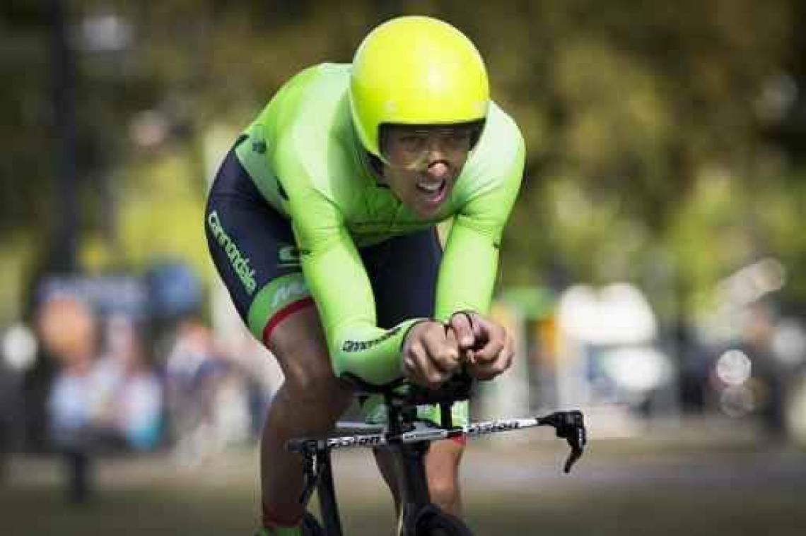 Ronde van San Juan - Navardauskas wint tijdrit en pakt leiderstrui