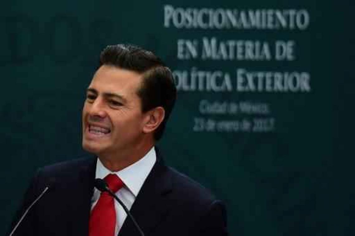 Mexico "gelooft niet in muren", zegt president