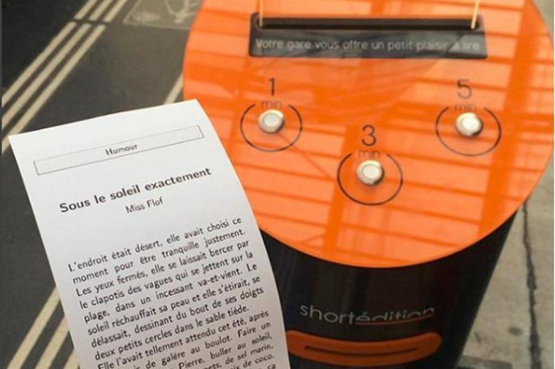Kortverhalen moeten wachtende pendelaars entertainen