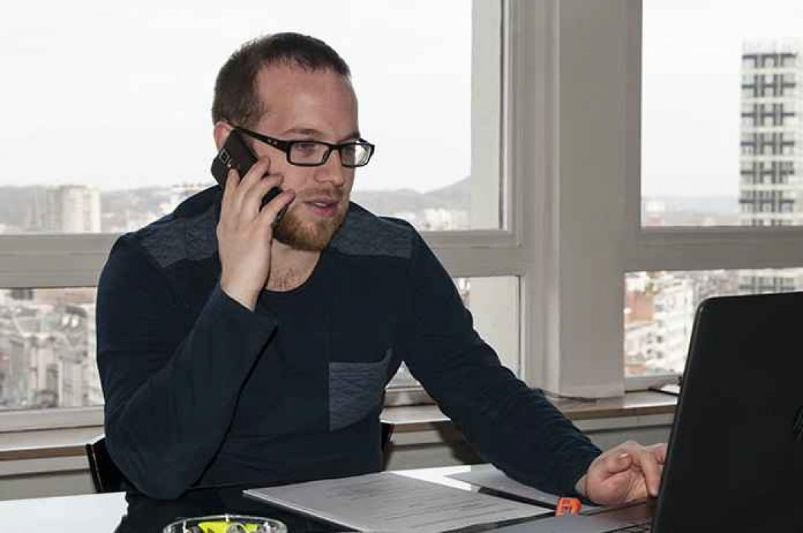 Een dag telewerk met Stefano, een attaché wetgeving bij de FOD Financiën