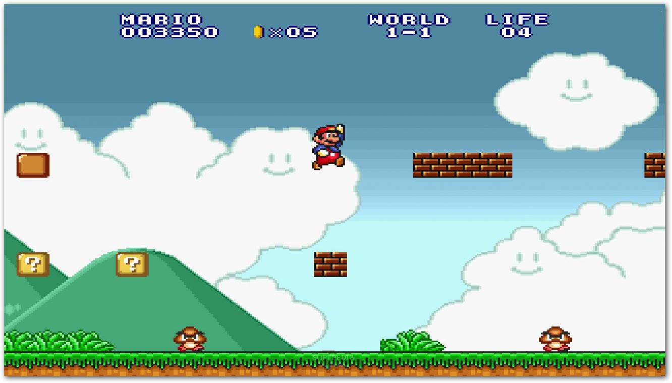 Waarom Super Mario van links naar rechts rent