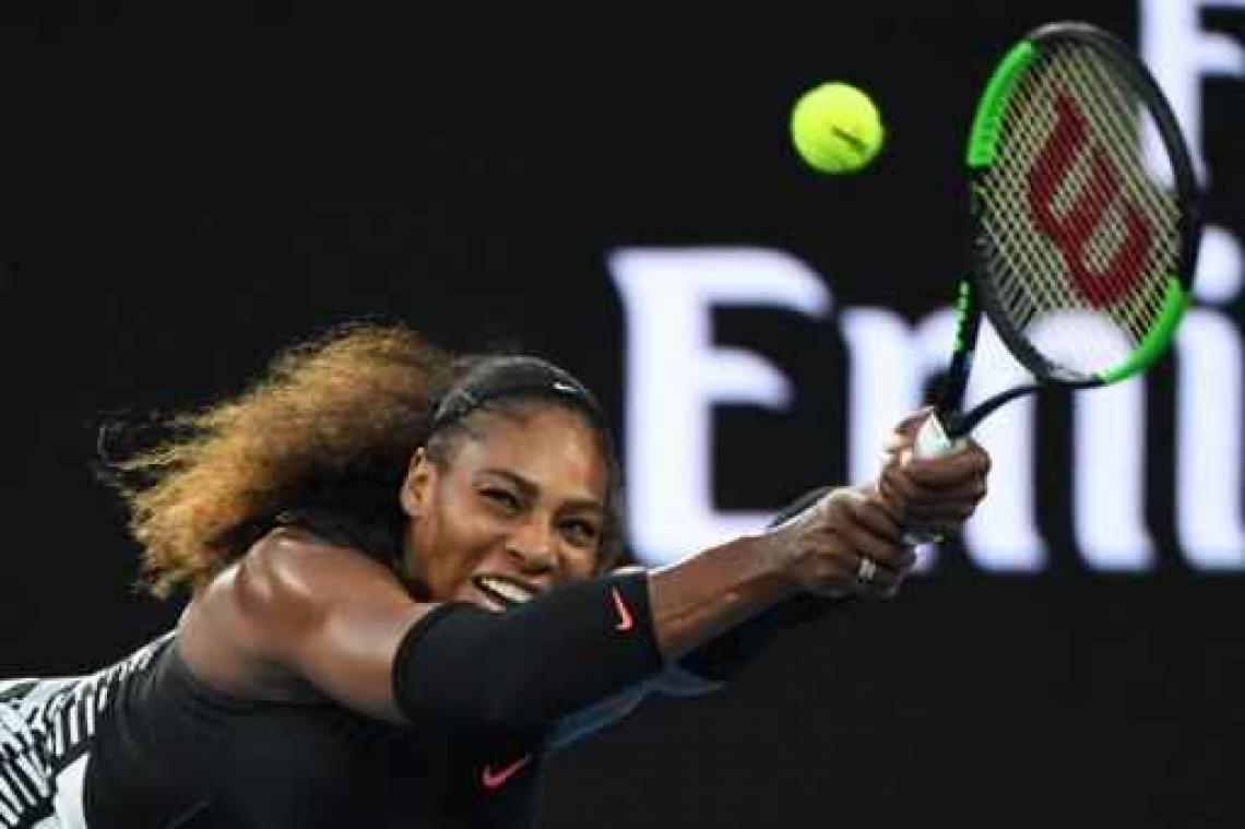 Zevende eindzege én record voor Serena Williams op Australian Open