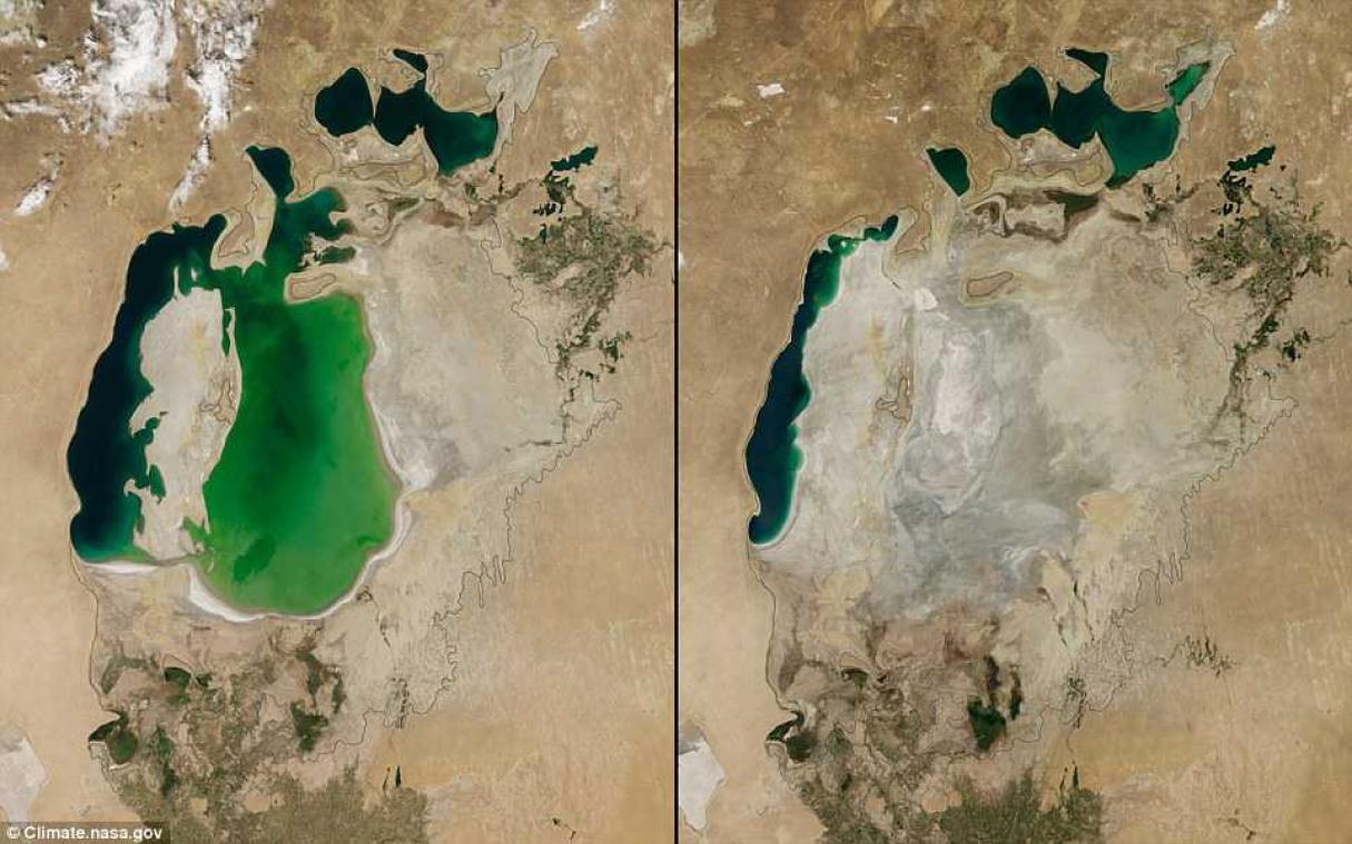 De verwoestende impact van de mens in beeld gebracht door NASA
